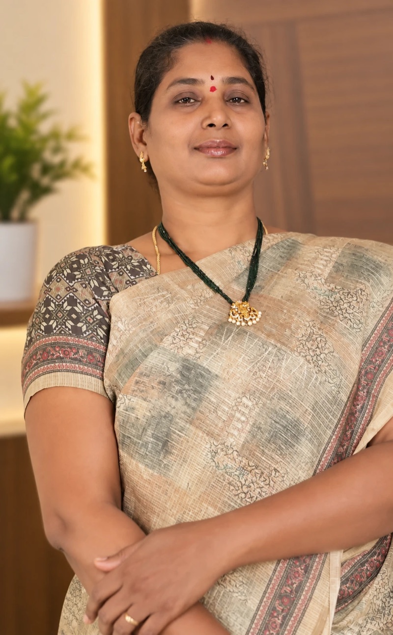 Portrait of Ms. K. Seetha Mahalakshmi